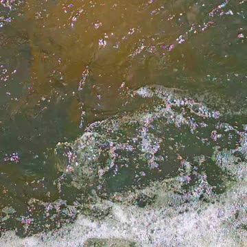 Small river with a big current.