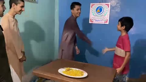 Rock Paper Scissors 🖖 ✊ Game Challenge Eat biryani 🤤🤤🤤🤤