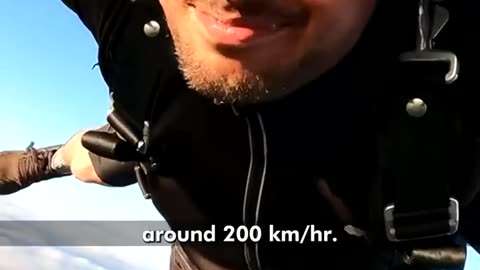 Sky Diving VS Roller Coaster!