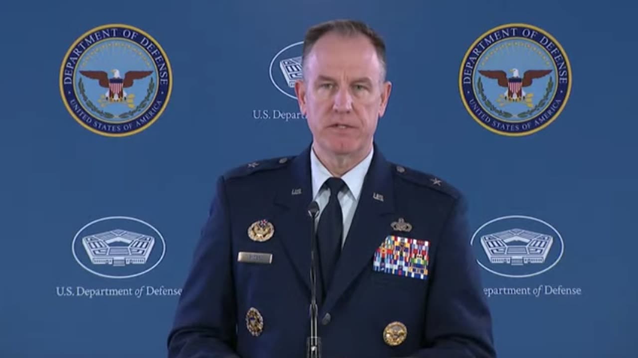 The Pentagon press sec says the MQ-9 drone was "well clear of any territory in Ukraine."