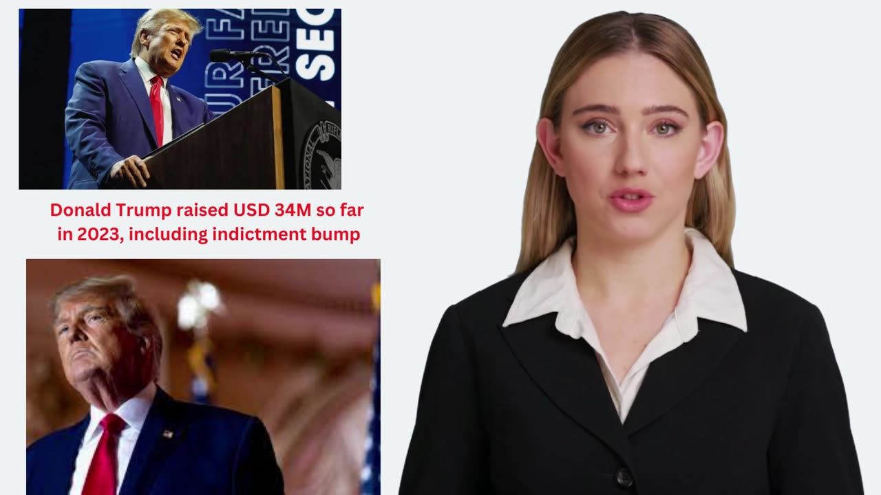 Trump has raised $34 million so far in 2023, including the indictment bump