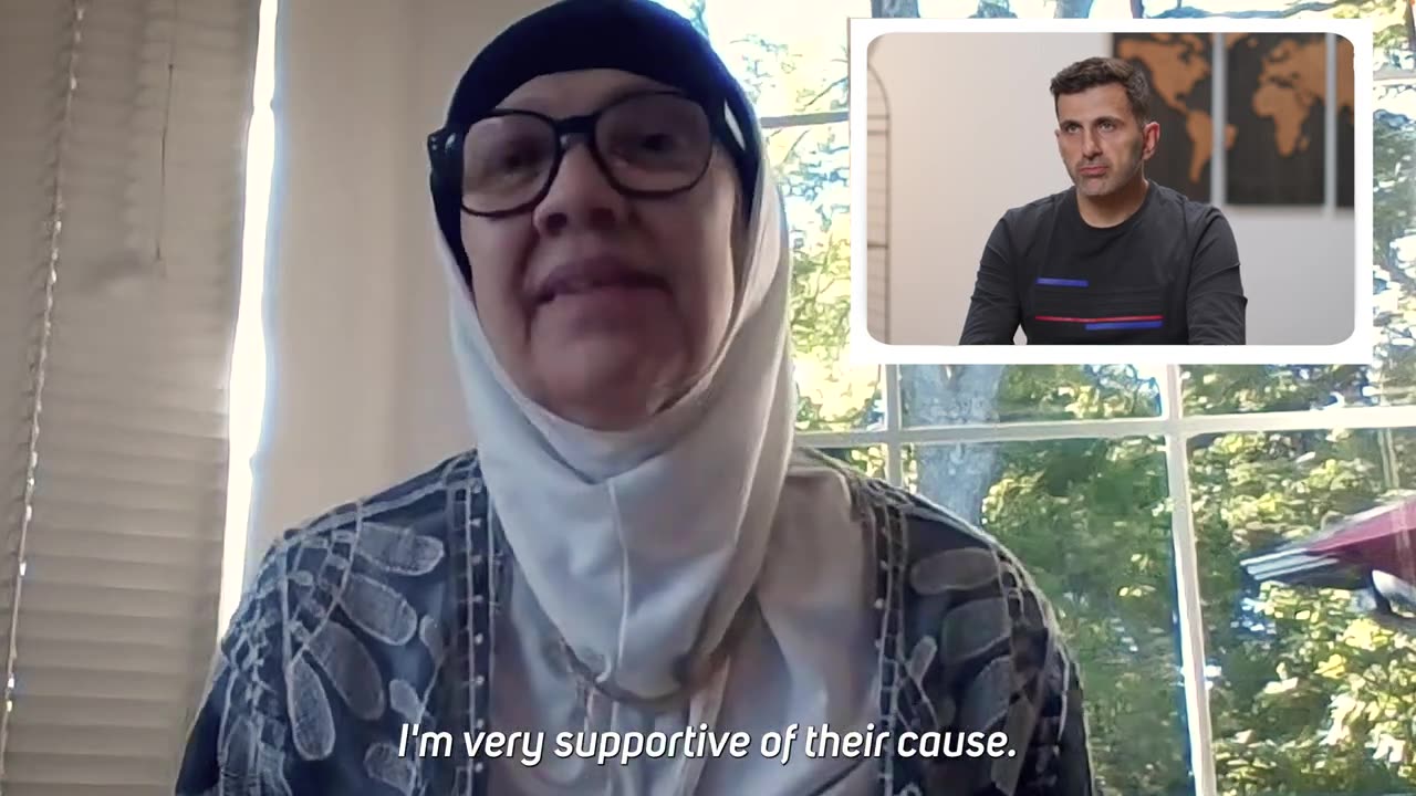 "I sang in JEWISH choirs."/American EX-SINGER supports Palestine!