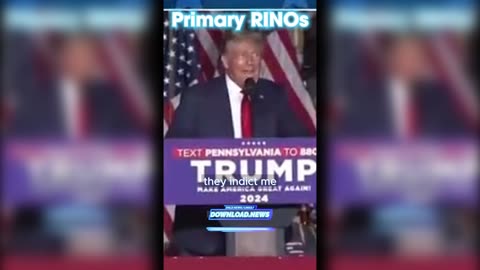 Trump Promises To Primary All RINO Republicans That Don't Stop The Biden Crime Family - 7/30/23
