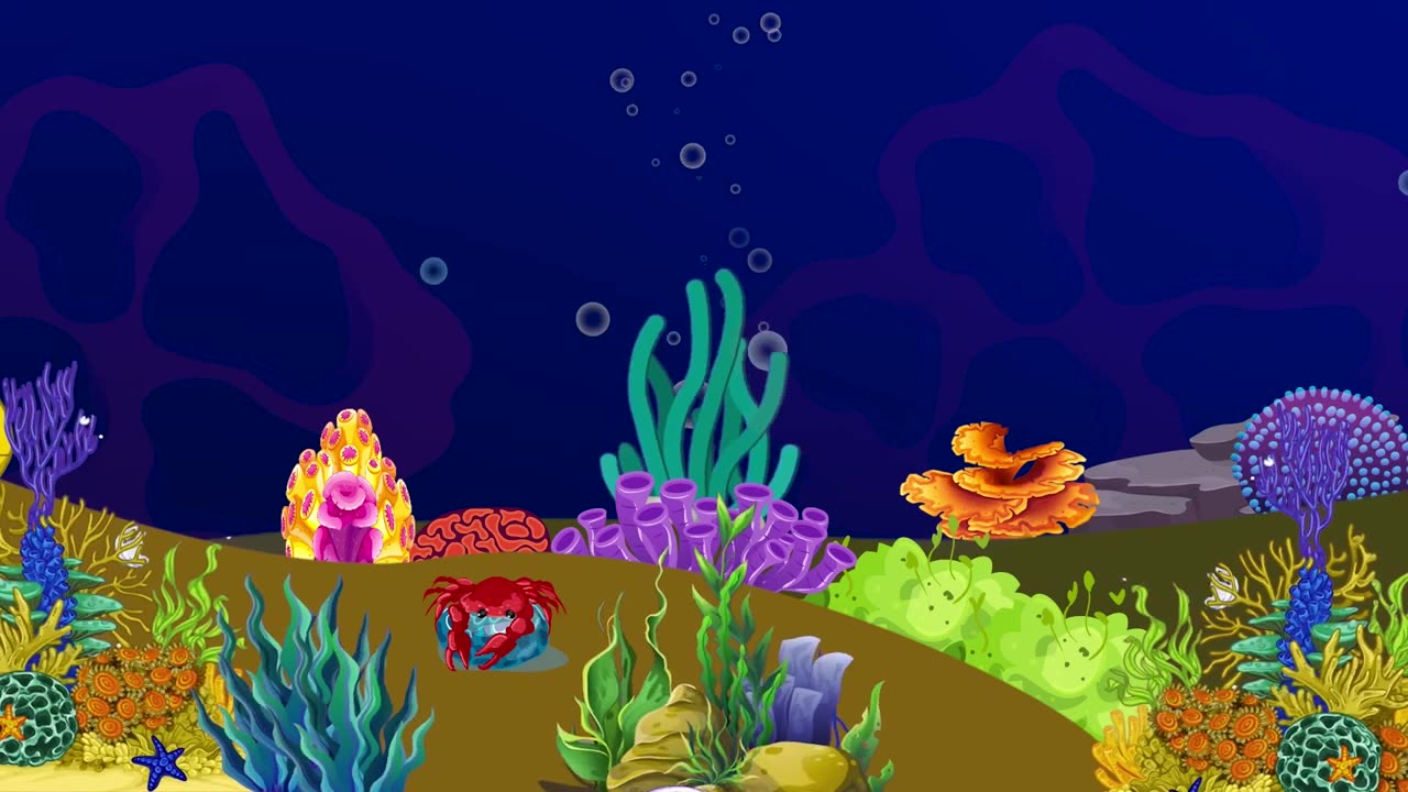 The Best Baby Sleep relaxing music fish animation video 2023🐠