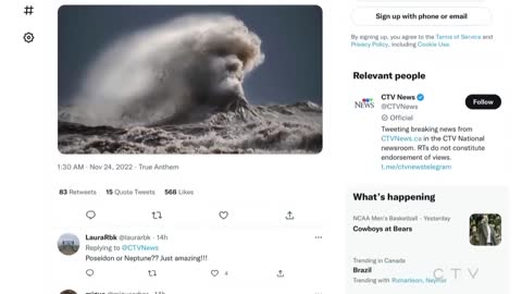 Ontario photographer takes photo of wave that resembles a face