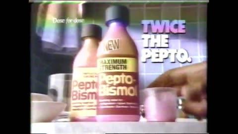 Pepto Bismol Commercial (1988)