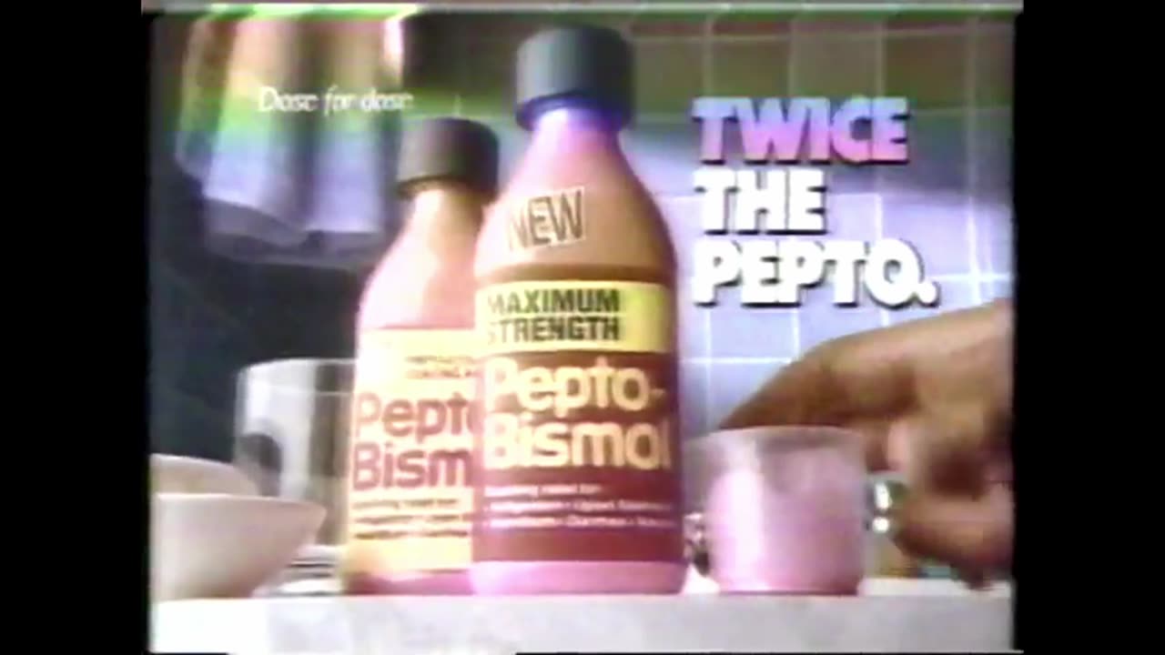 Pepto Bismol Commercial (1988)