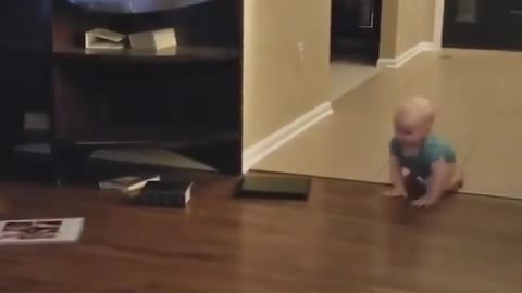 Children and puppies