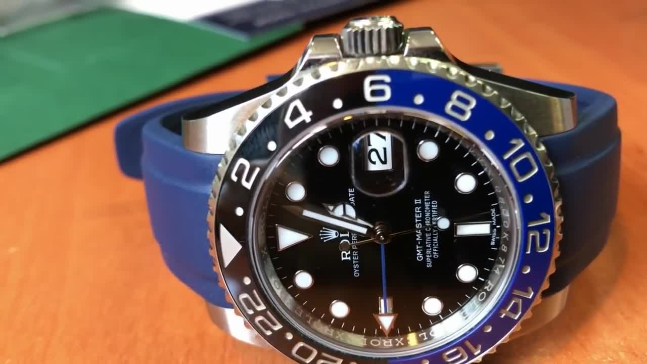 Luxury Rubber Straps for your Rolex Wrist Watch - Everest Rubber Straps