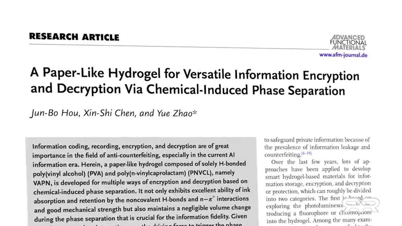 Hydrogels in COVID Vaccine as Programmable Human Interface (Infowars.com)