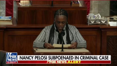 Nancy Pelosi Subpoened in Criminal Case
