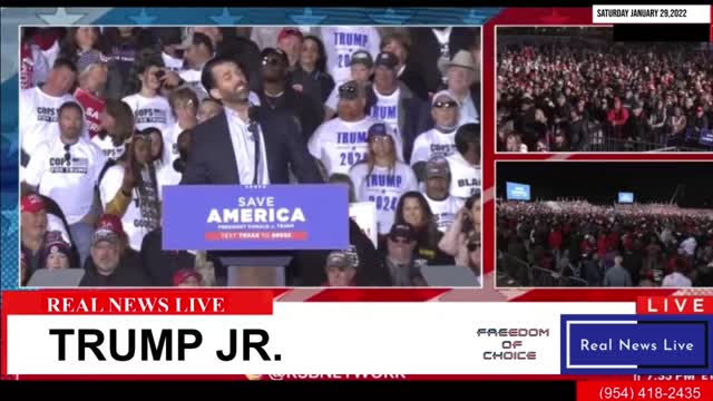 TRUMP JR SPEECH 1/29/22