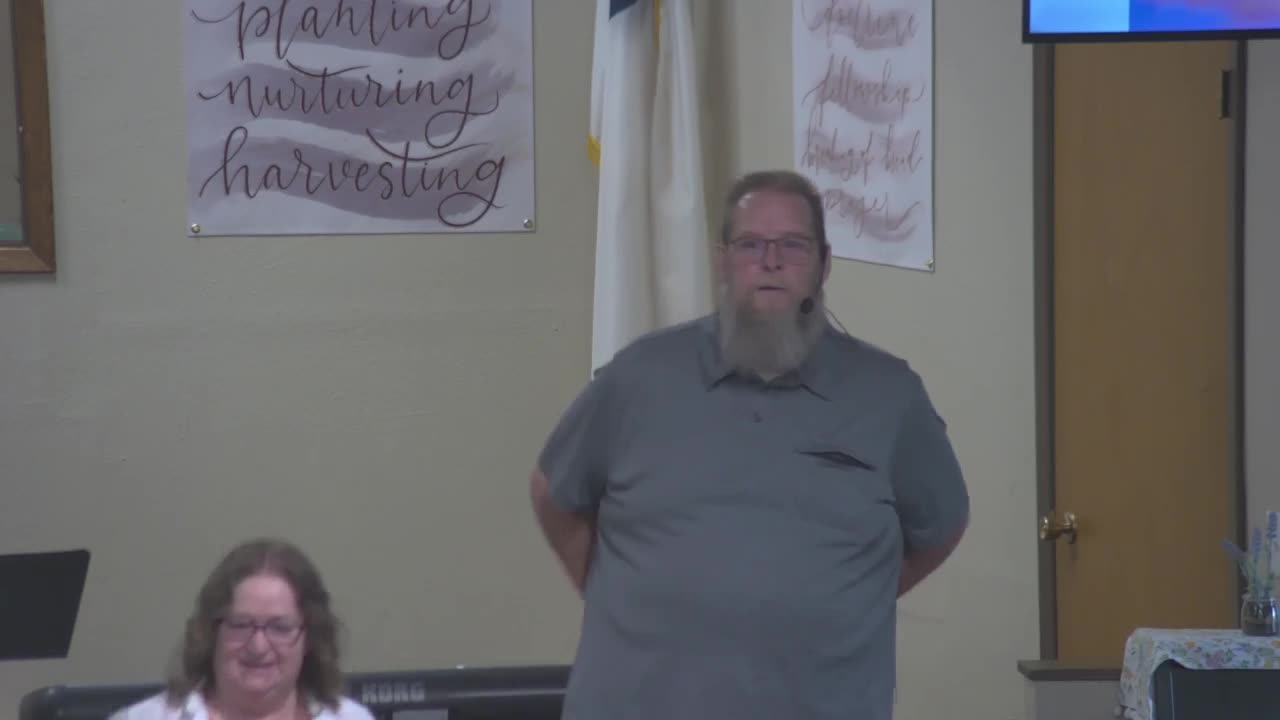 Pastor John's Greeting at Moose Creek Baptist Church 8/6/2023