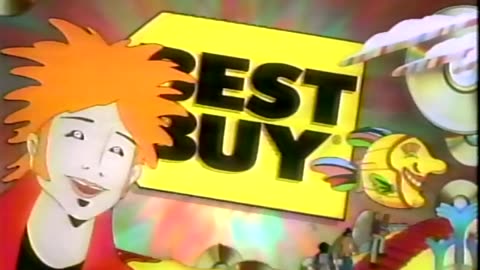 April 1994 - Animated Beatles Find Compact Disc Bargains at Best Buy