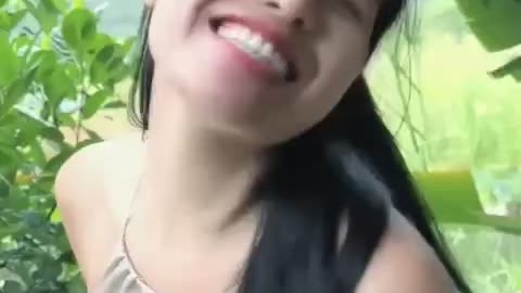 Bananas and banana girl