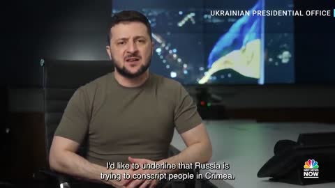 Zelenskyy Says Retreating Russian Forces Leaving Mines Behind