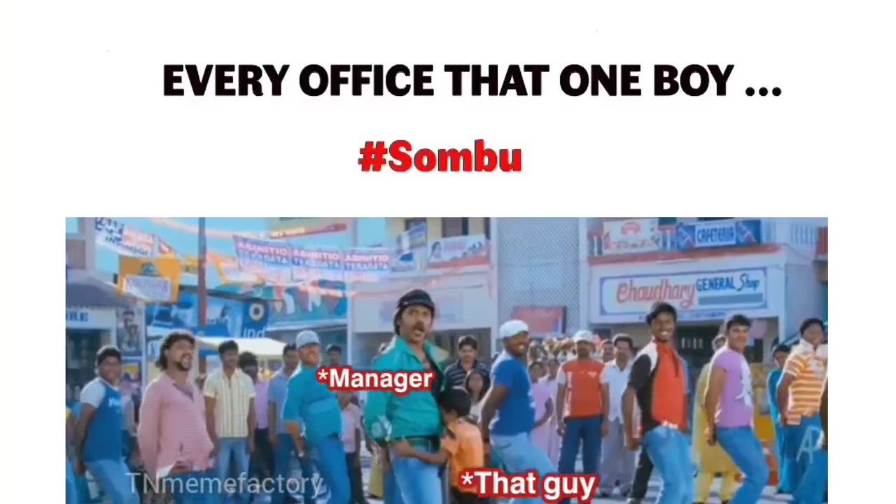 Every office that one boy!