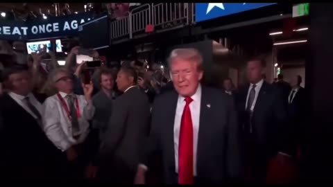 Trump RNC Walking Out To 50 Cent "Many Men"