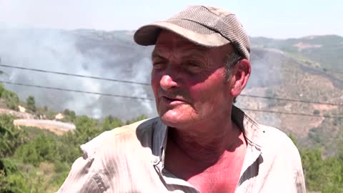 Portugal residents worry as wildfire rages on