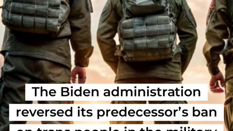 A Pentagon Memo Reveals that Trans soldiers Receive Preferential Treatment