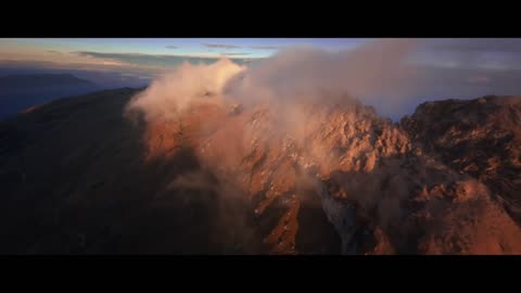 Outdoor aerial photography, drones record U.S. Grand Canyon landscape