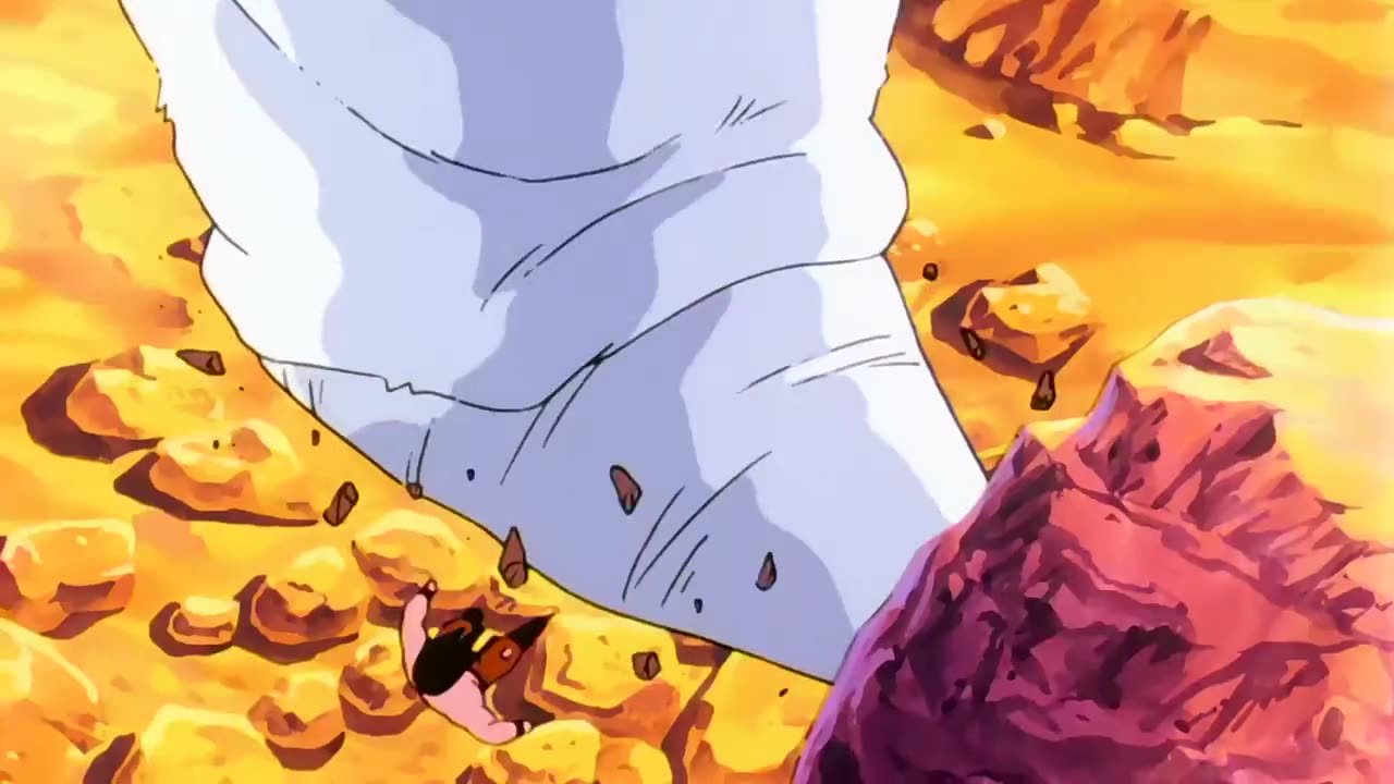 DBZ CAP 32. ¡Su poder de pelea ha aumentado diez veces más! La trasformación de Vegeta