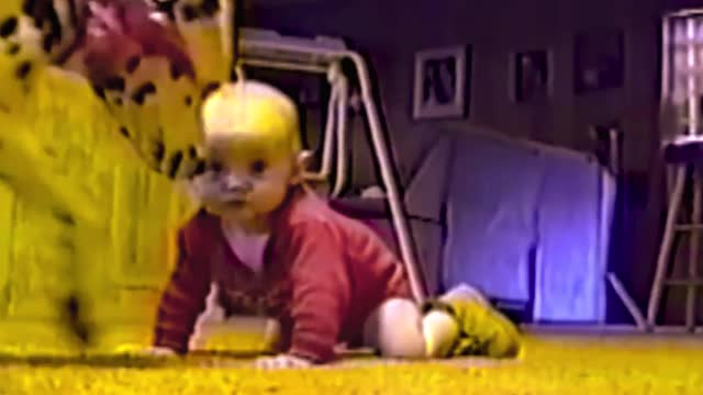 Funny dog and baby 1
