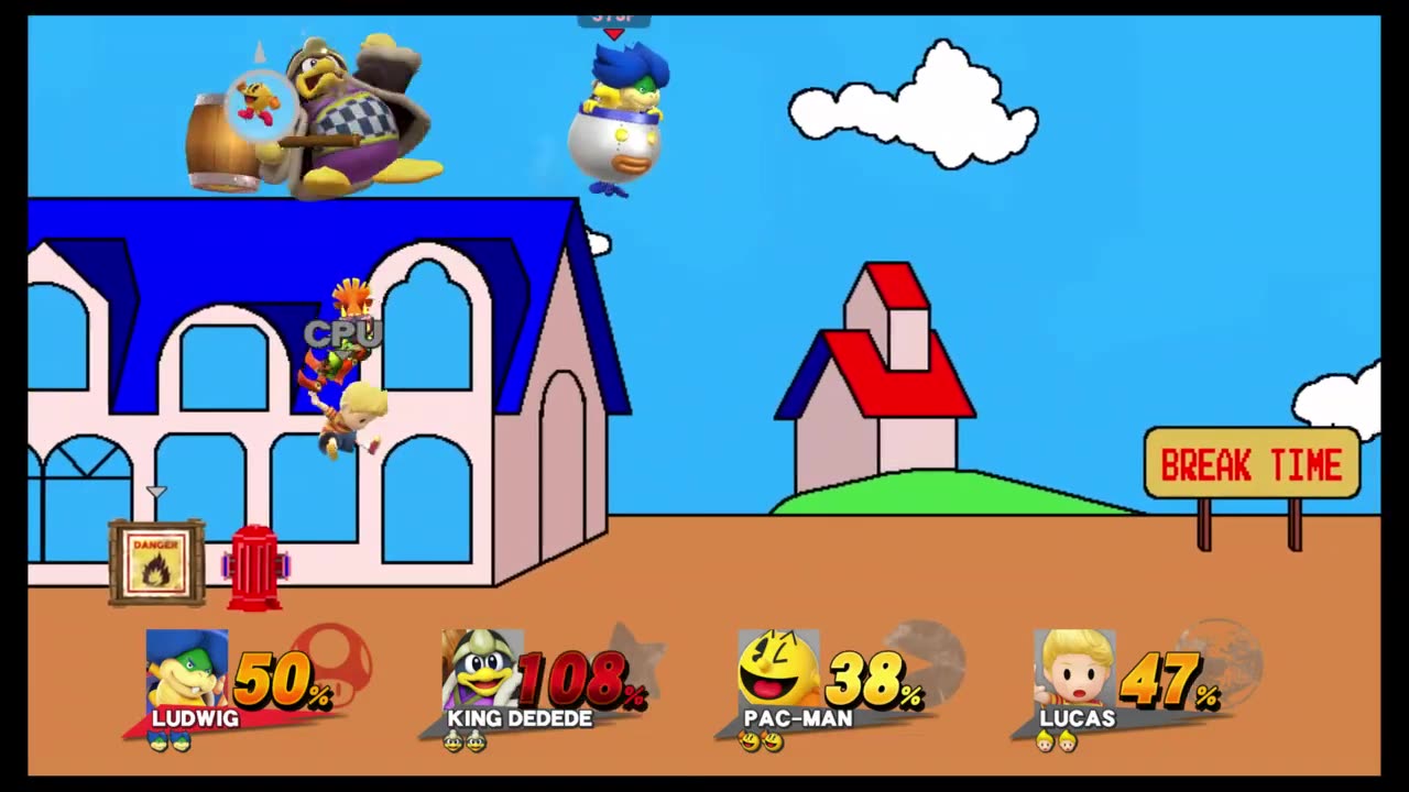 Super Smash Bros 4 Wii U Battle814