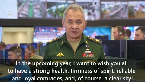 ⚡️ Russian Defence Minister congratulates personnel on upcoming New Year @mod_russia_en