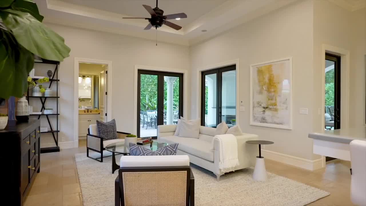 This stunning $5.9M West Palm Beach home truly leaves no stone unturned with luxurious features