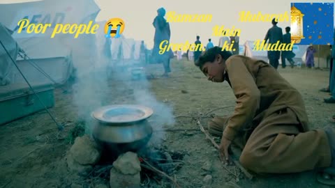 Ramadan vlogs video/ helping poor people