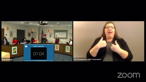 LaDonte at SBUSD 2/22 Sees the opportunity in educating the caucasians of Santa Barbara.