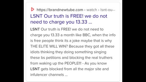 One Day I Hope You See The Truth!