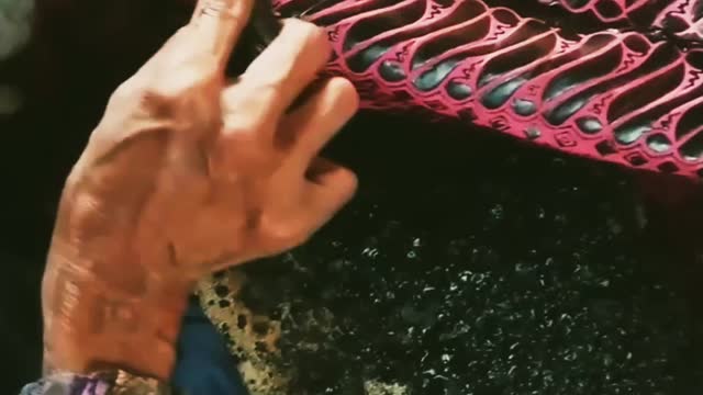 Batik Cap Rereng Beton