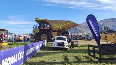 Wheels at Wanaka 2023 - Caterpillar 789 Haul Truck