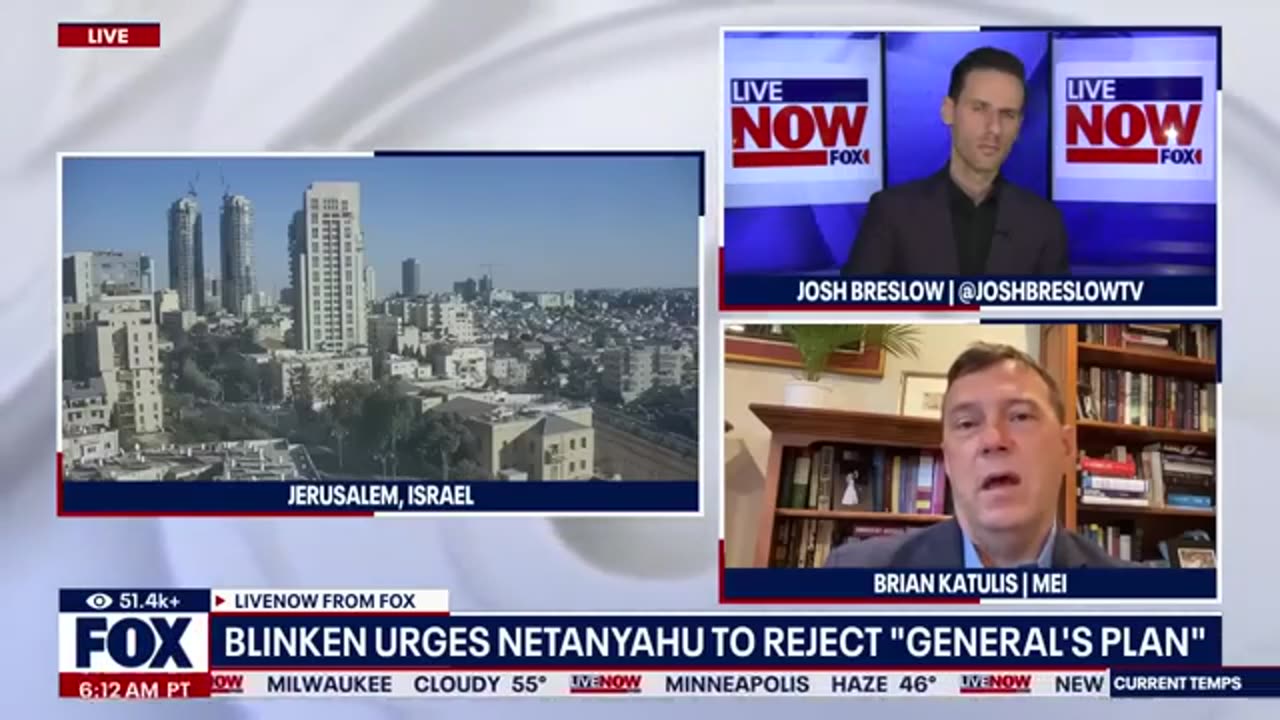 US warns Israel against plan to starve terrorists out of Gaza _ LiveNOW from FOX