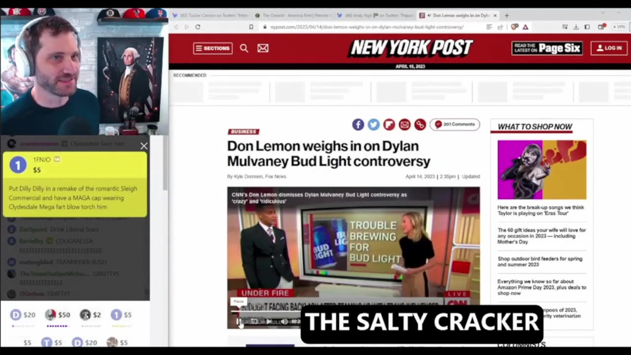 SALTY CLIP 88 BUD LIGHT INFORMATIONAL WEAPONIZATION OF CULTURE LSW