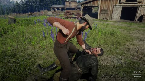 Red dead redemption 2| John Marston throwing hands