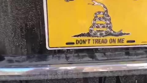 Man proves you don't need a license plate or driving licence under Common Law.