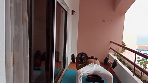26kg Bench Press each Dumbbell