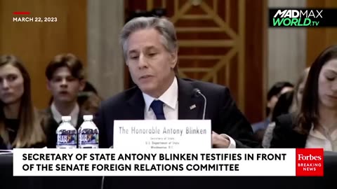 Rand Paul Grills Sec. Of State Blinken On Hiding COVID Gain Of Function Intel👀