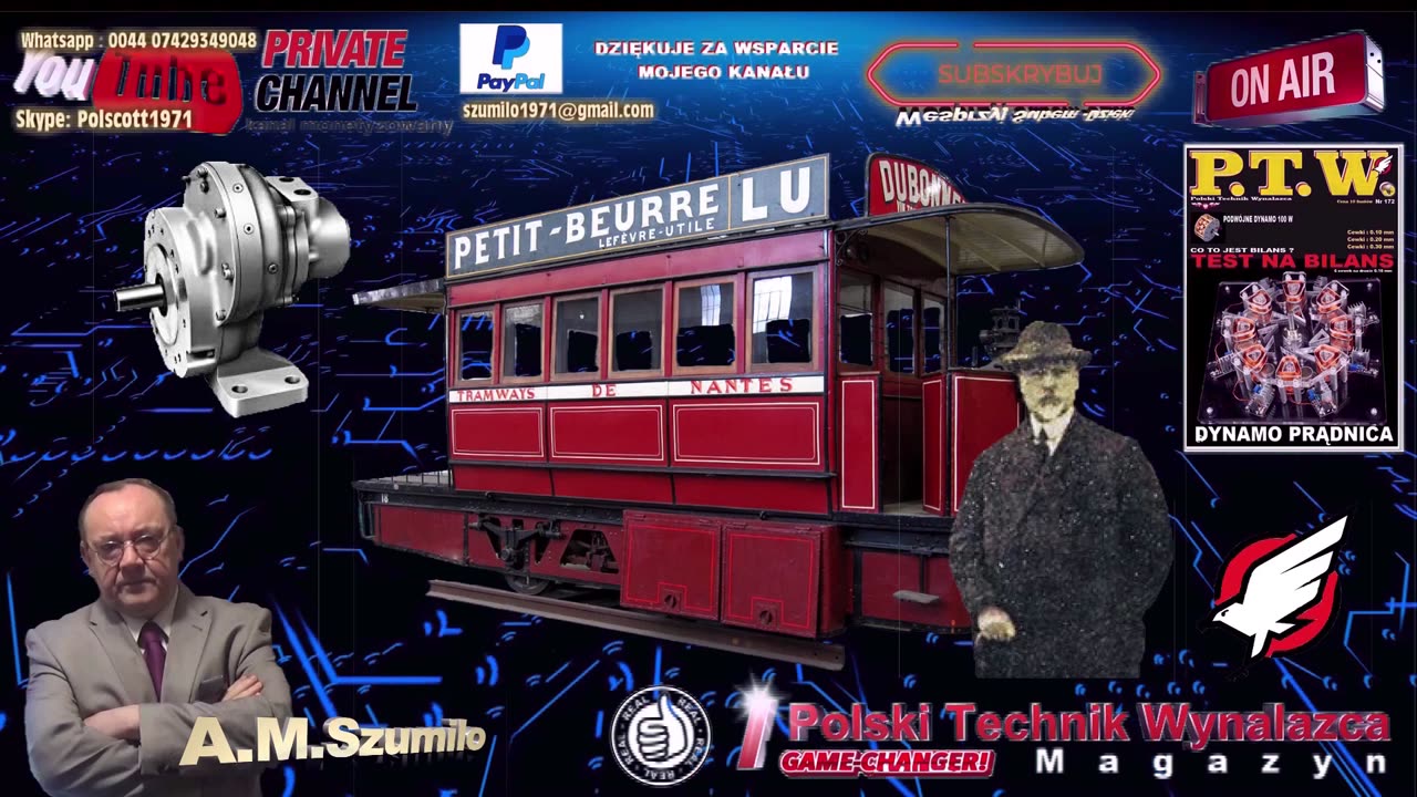PNEUMATIC CHARGE SYSTEM FOR EV TRUCK / SYSTEM MEKARSKI / CHARGE ON DRIVE SYSTEM EV