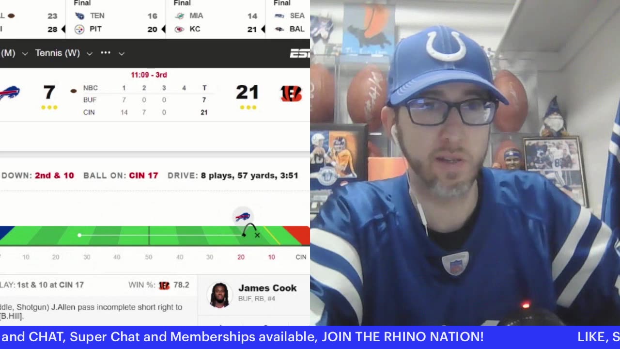 Buffalo Bills vs Cincinnati Bengals Watch Party