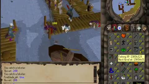 Runescape - 99 fishing
