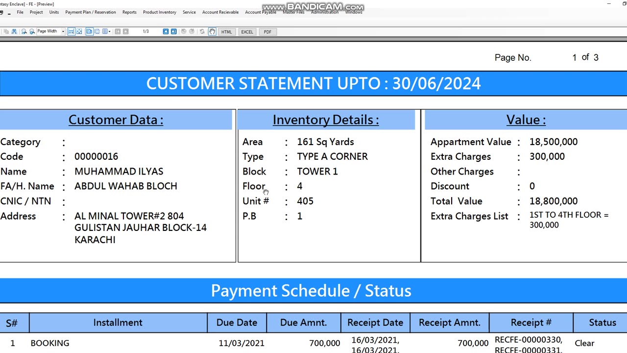 Real Estate Management System - ERP - Finance - Inventory Management System