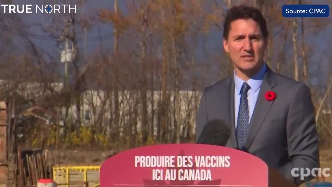 Trudeau today: “This government will never back down...