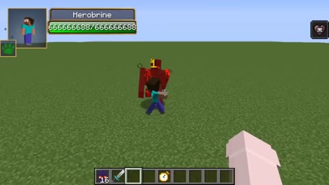 Herobrine vs all Сreepypasta mobs in minecraft part 39