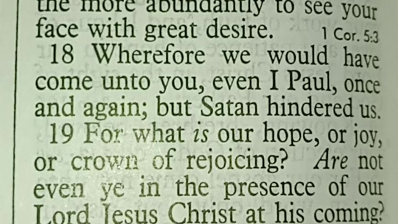 You think 🤔 Jesus created everything and that everything is good. Part 25