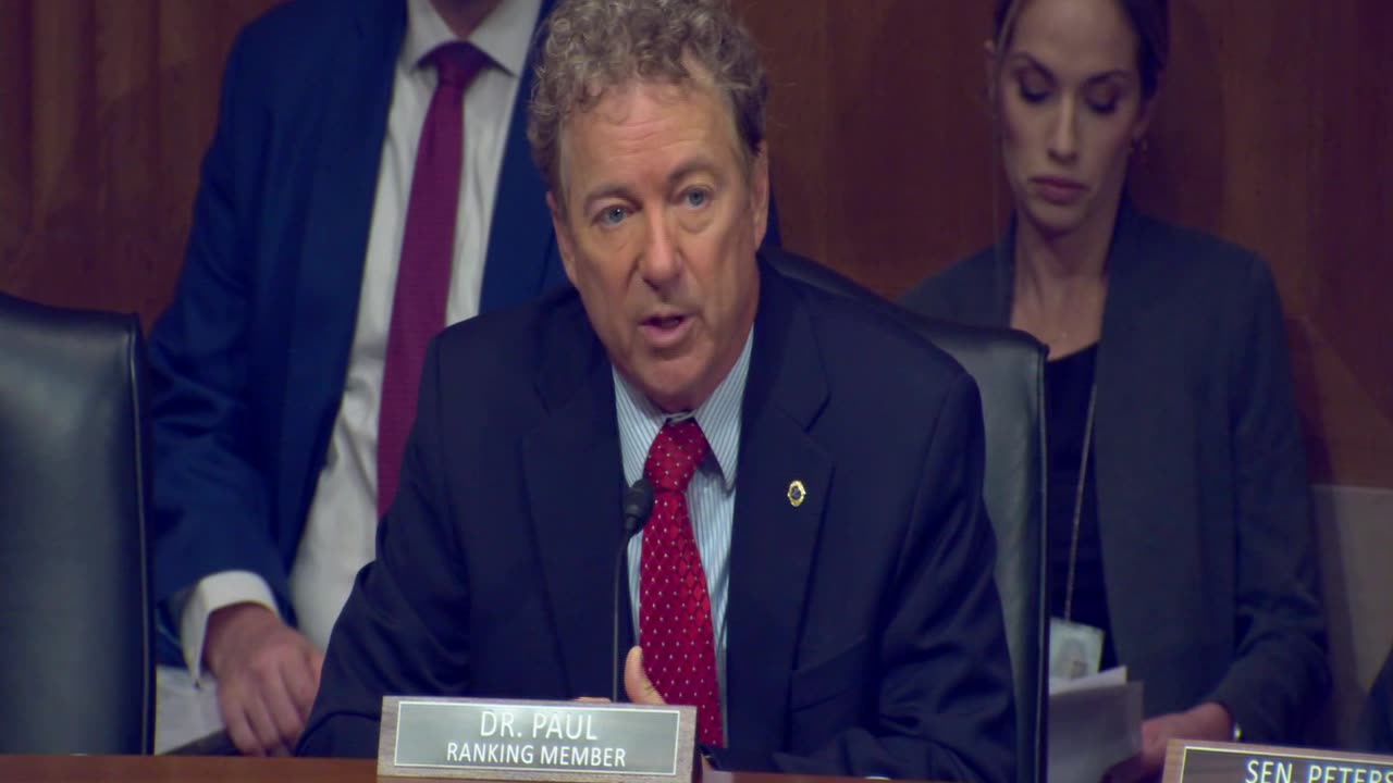 Dr. Paul Delivers Remarks at Hearing on Optimizing the Efficient Use of Federal Property