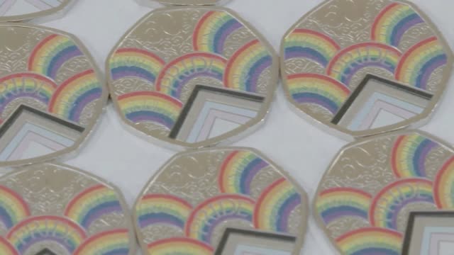 UK reveals rainbow coin to mark 50 years of Pride